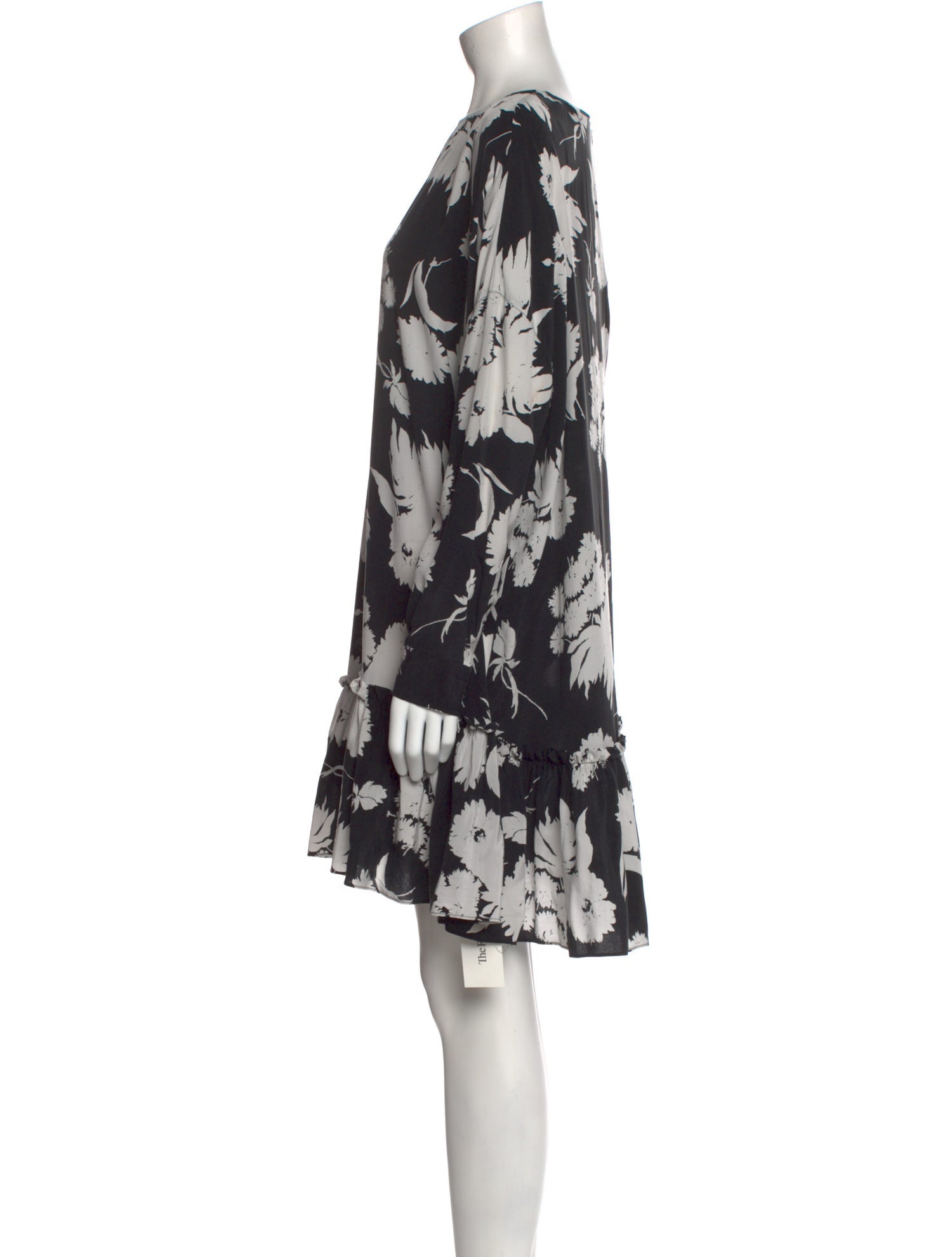 Ganni Silk Mini Dress